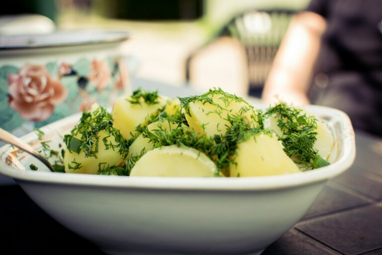 Aardappelsalade van Tartaarsaus
