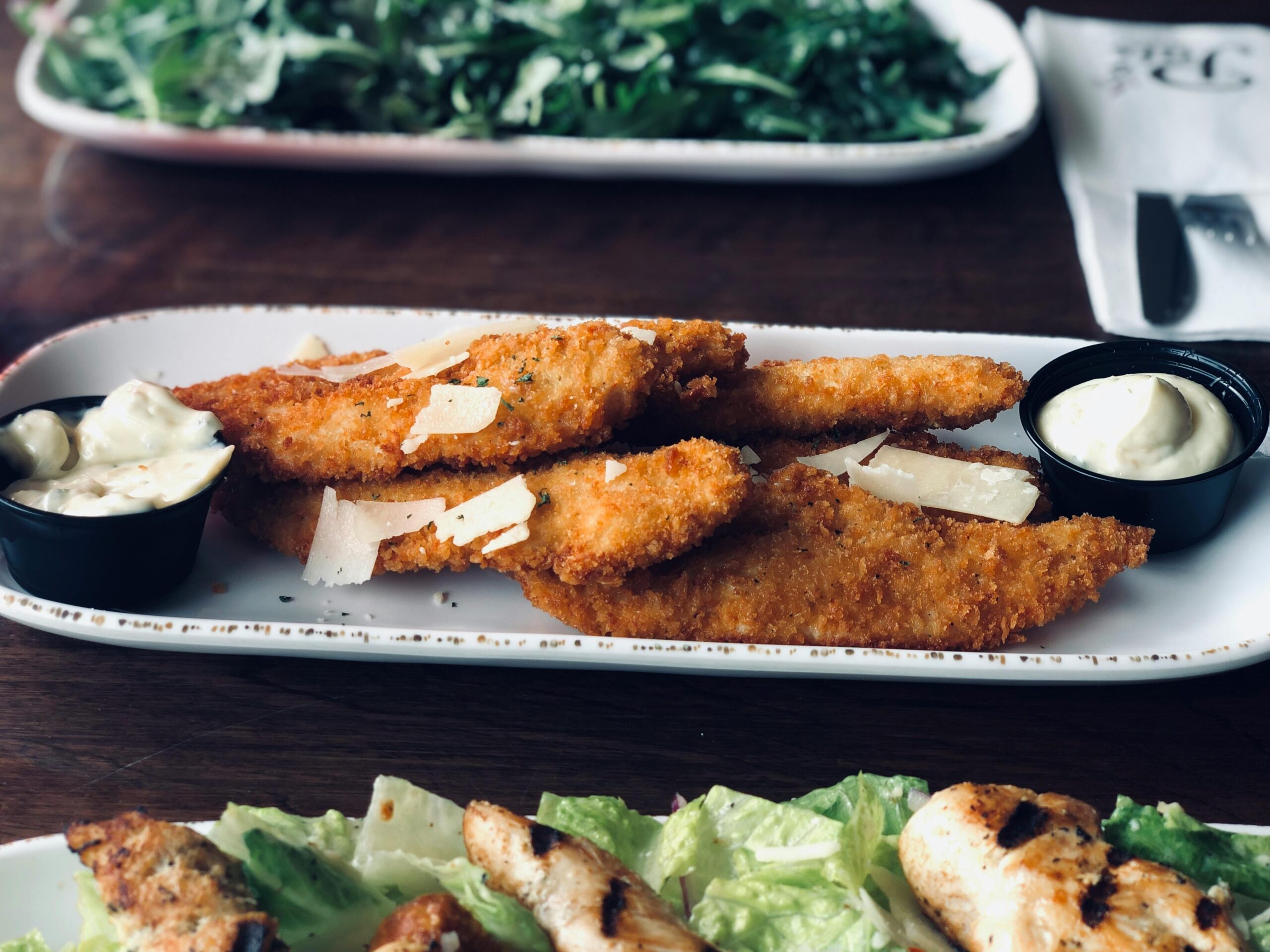 Broodje visstick met tartaarsaus